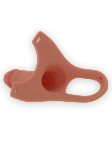 INTENSE - HOLLOW STRAP-ON SILICONE EXTENDER 16 X 3.5 CM