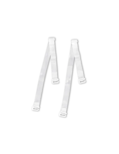 BYEBRA TRANSPARENT BRA STRAPS - 15MM