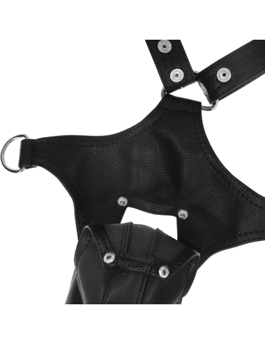 FETISH SUBMISSIVE ATTITUDE - ECO LEATHER BODY STRAP HARNESS MEN