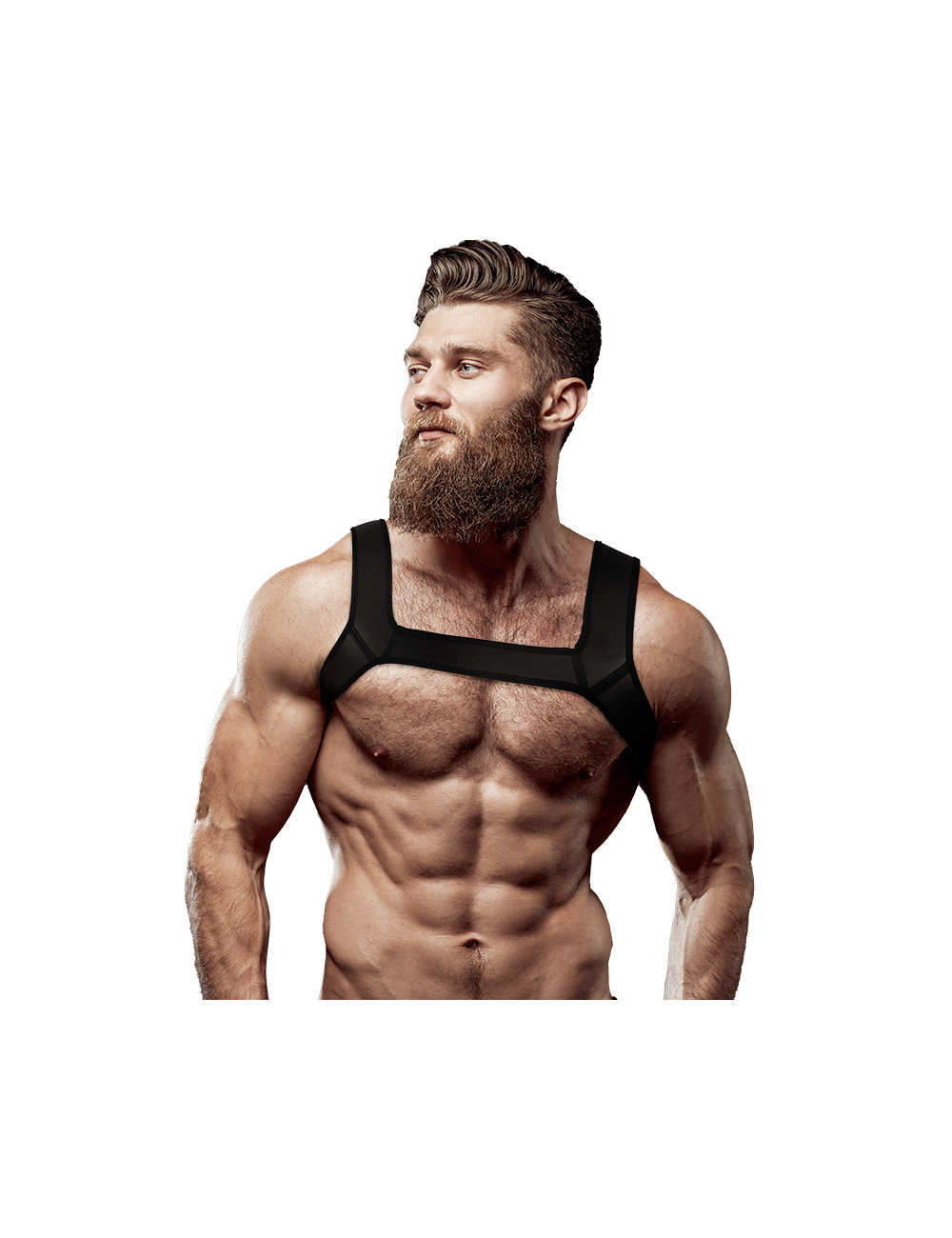 FETISH SUBMISSIVE ATTITUDE - NEOPRENE SPORT MEN HARNESS SIZE L