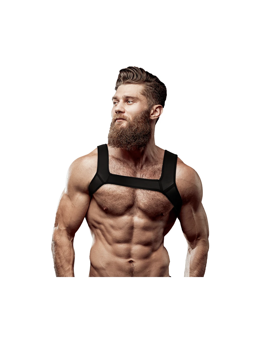 FETISH SUBMISSIVE ATTITUDE - NEOPRENE SPORT MEN HARNESS SIZE M