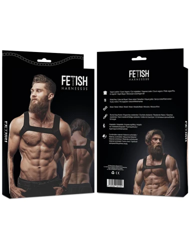 FETISH SUBMISSIVE ATTITUDE - NEOPRENE SPORT MEN HARNESS SIZE M