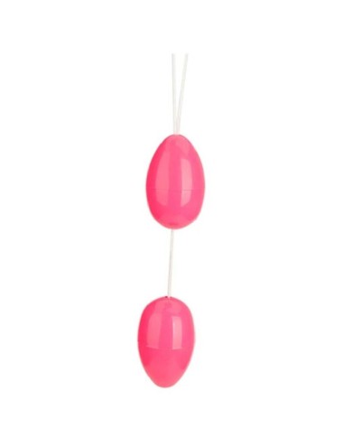 TWINS BALLS ANAL BEADS PINK