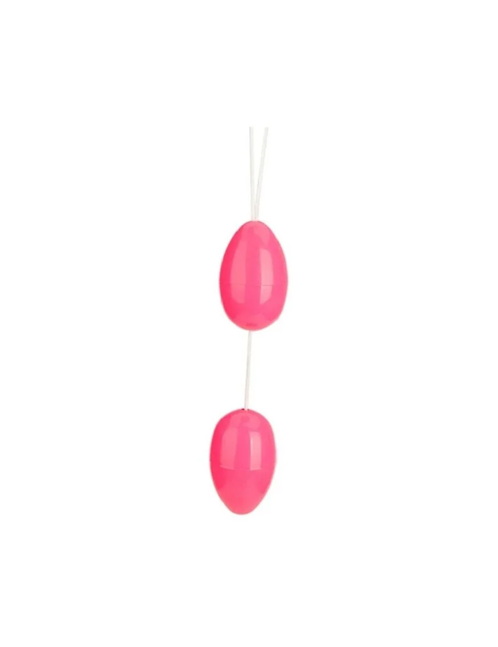 TWINS BALLS ANAL BEADS PINK