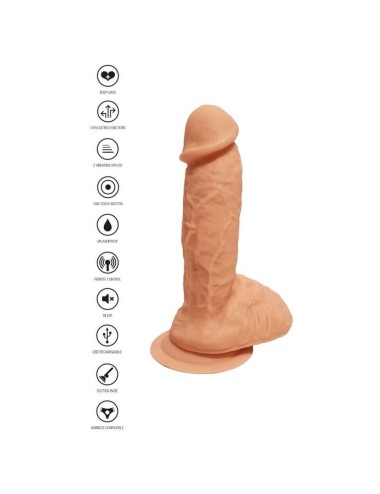 GET REAL - SILICONE VIBRATING DILDO SKIN