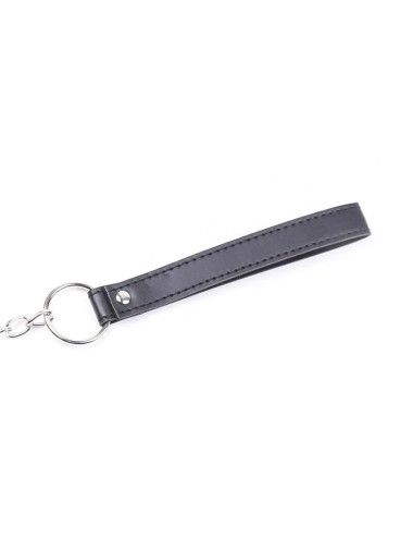 OHMAMA FETISH COCK RING WITH METAL LEASH CHAIN