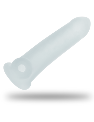 OHMAMA SILICONE PENIS AND TESTIBLES SLEEVE - SMALL