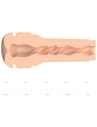 KIIROO FEEL STROKER GENERIC BUTT MASTURBATOR - PALE
