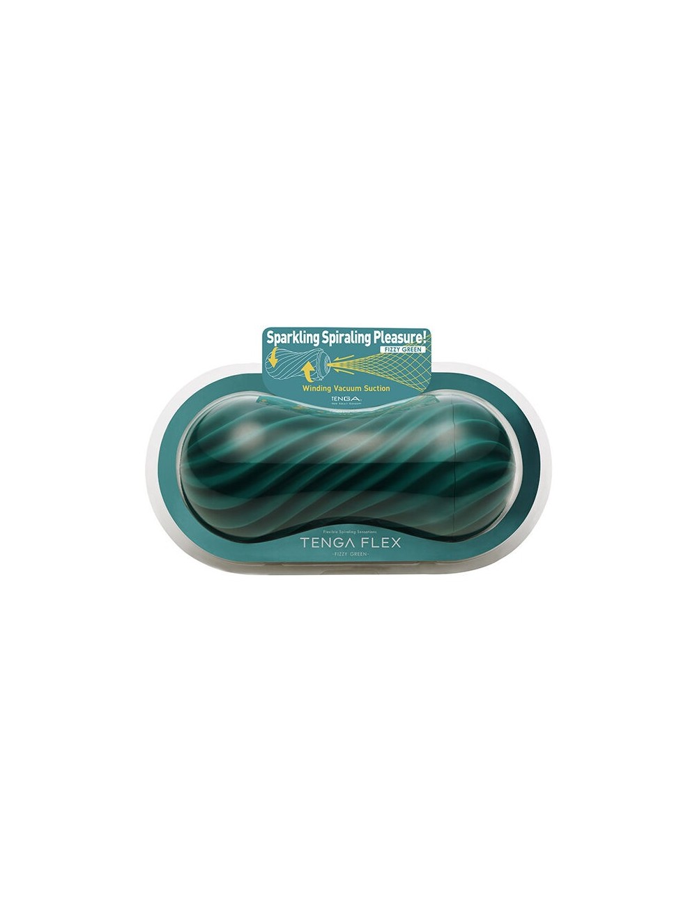 TENGA FLEX FIZZY GREEN MASTURBATOR TENGA FLEX FIZZY GREEN MASTURBATOR