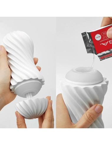 TENGA FLEX FIZZY GREEN MASTURBATOR