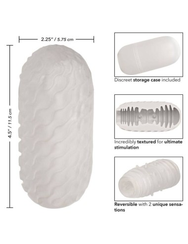 CALIFORNIA EXOTICS REVERSIBLE RIBBED STROKER