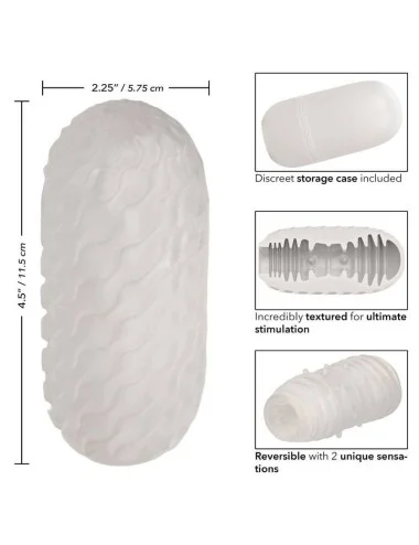 CALIFORNIA EXOTICS REVERSIBLE RIBBED STROKER