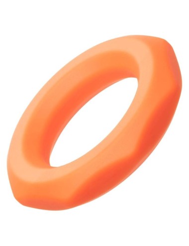 CALIFORNIA EXOTICS ALPHA SEXAGON RING ORANGE