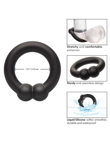 CALIFORNIA EXOTICS ALPHA MUSCLE RING BLACK