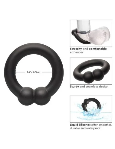 CALIFORNIA EXOTICS ALPHA MUSCLE RING BLACK