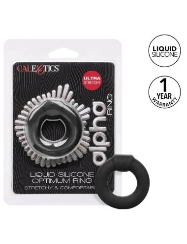 CALIFORNIA EXOTICS ALPHA OPTIMUM RING BLACK