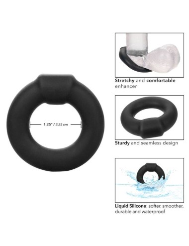 CALIFORNIA EXOTICS ALPHA OPTIMUM RING BLACK