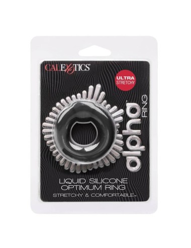 CALIFORNIA EXOTICS ALPHA OPTIMUM RING BLACK