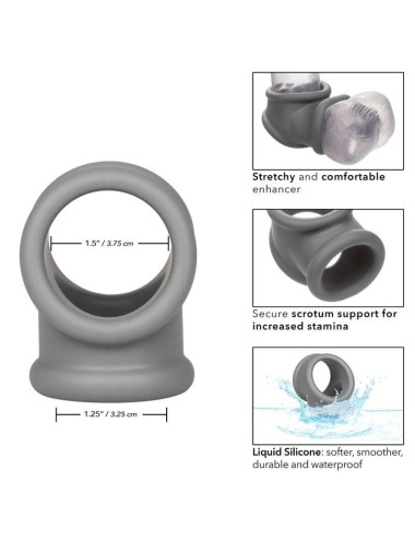 CALIFORNIA EXOTICS ALPHA PRECISION RING GREY