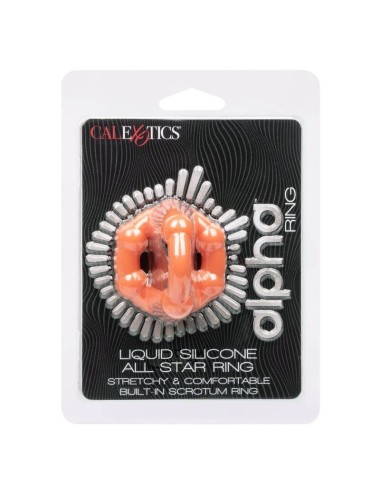 CALIFORNIA EXOTICS ALPHA ALL STAR RING ORANGE