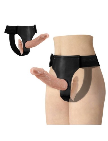 BAILE - ULTRA PASSIONATE HARNESS DOUBLE DILDOS WITH HARNESS