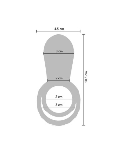 XOCOON - COUPLES VIBRATOR RING GREEN