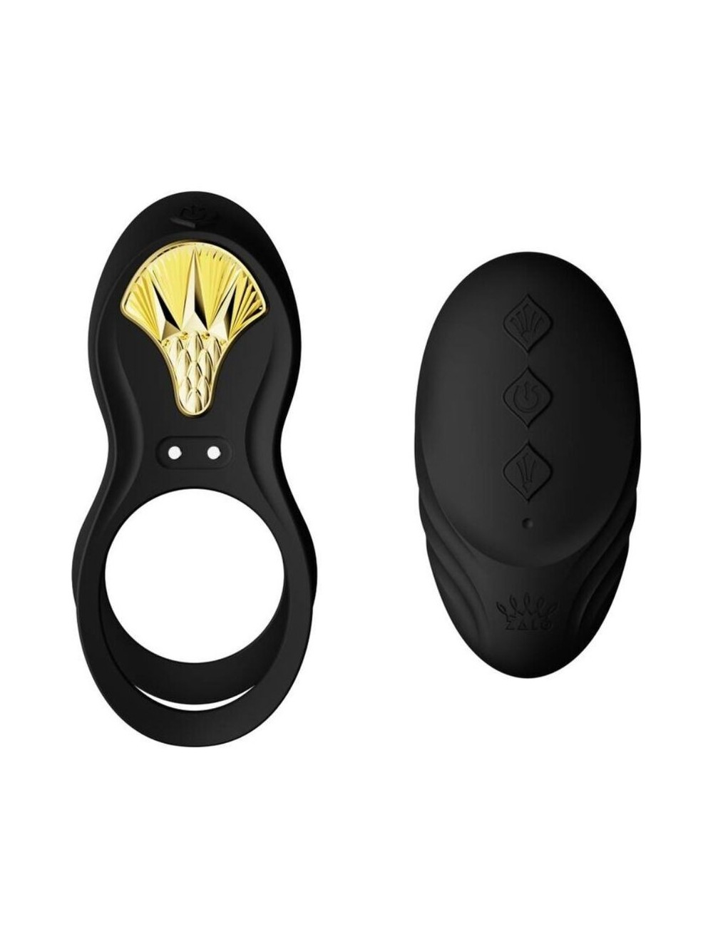 ZALO - BAYEK VIBRATING COUPLES RING BLACK ZALO - BAYEK VIBRATING COUPLES RING BLACK