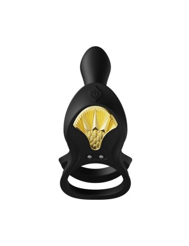 ZALO - BAYEK VIBRATING COUPLES RING BLACK