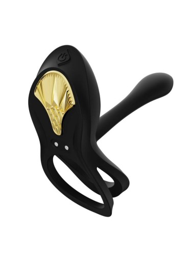 ZALO - BAYEK VIBRATING COUPLES RING BLACK