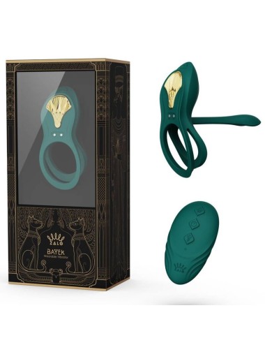 ZALO - BAYEK VIBRATING COUPLES RING GREEN