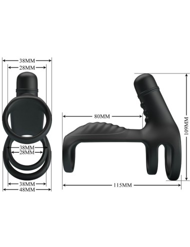 PRETTY LOVE - STRETCHY SOFT SILICONE EXTENSION SLEEVE