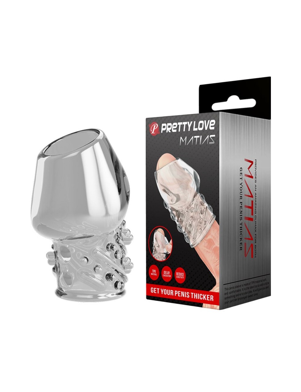 PRETTY LOVE - MATIAS PENIS THICKER TRANSPARENT PRETTY LOVE - MATIAS PENIS THICKER TRANSPARENT