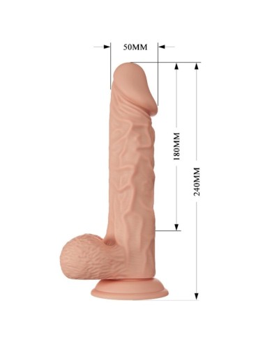 BEAUTIFUL ENCOUNTER BURAQ THRUSTING 24 CM - FLESH