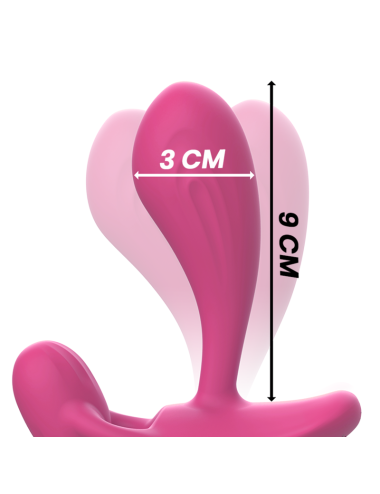 INTENSE - SHELLY ANAL PLUG REMOTE CONTROL PINK