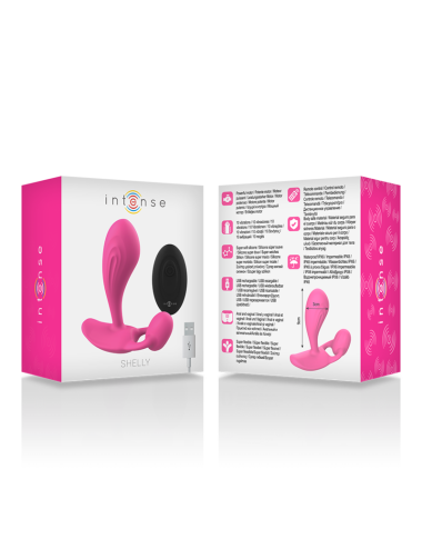 INTENSE - SHELLY ANAL PLUG REMOTE CONTROL PINK