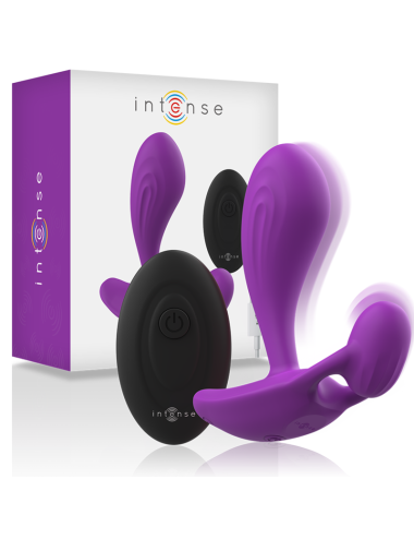 INTENSE - SHELLY ANAL PLUG REMOTE CONTROL PURPLE