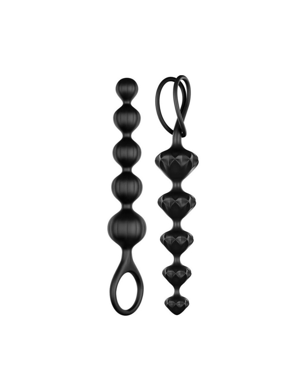 SATISFYER LOVE BEADS - BLACK