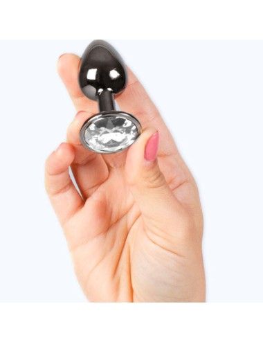 SECRET PLAY - GUNMETAL BUTT PLUG SMALL SIZE 7 CM