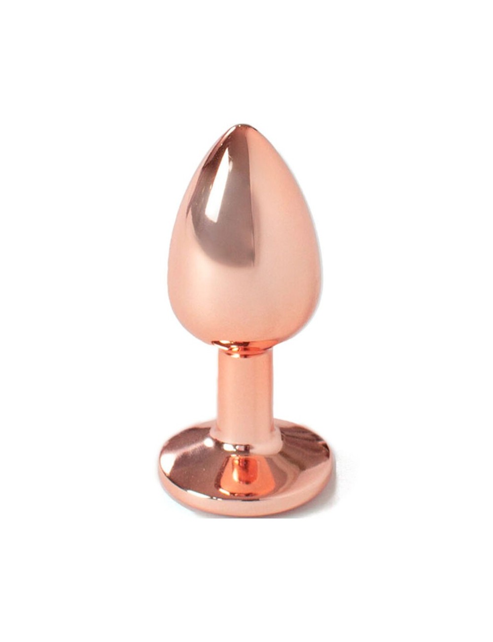 SECRET PLAY - METAL BUTT PLUG ROSE GOLD SMALL SIZE 7 CM SECRET PLAY - METAL BUTT PLUG ROSE GOLD SMALL SIZE 7 CM