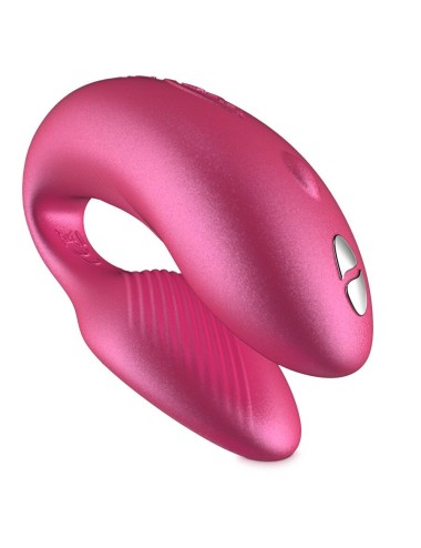 WE VIBE CHORUS COUPLES VIBRATOR WITH SQUEEZE CONTROL - PINK