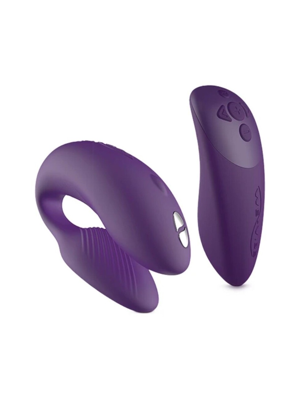 WE VIBE CHORUS COUPLES VIBRATOR WITH SQUEEZE CONTROL - PURPLE