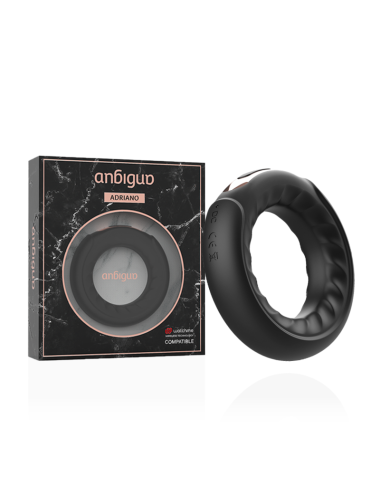 ANBIGUO ADRIANO VIBRATING RING WATCHME WIRELESS TECHNOLOGY COMPATIBLE