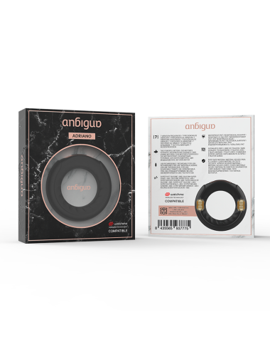 ANBIGUO ADRIANO VIBRATING RING WATCHME WIRELESS TECHNOLOGY COMPATIBLE
