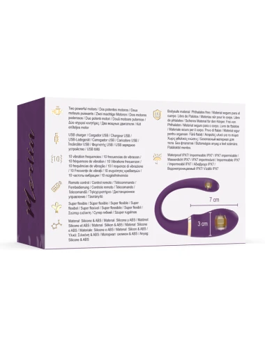 TREASURE MERLIN DOUBLE COUPLE VIBRATOR REMOTE CONTROL