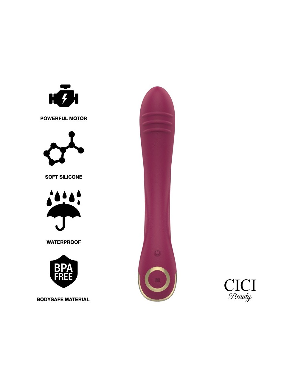 CICI BEAUTY PREMIUM SILICONE G-SPOT VIBRATOR CICI BEAUTY PREMIUM SILICONE G-SPOT VIBRATOR