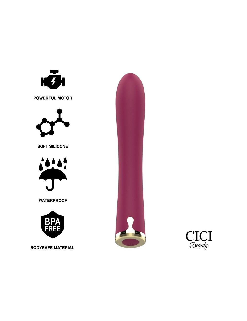 CICI BEAUTY PREMIUM SILICONE PUSH BULLET