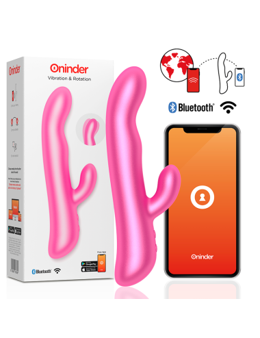 ONINDER VIBRATION & ROTATION PINK - FREE APP