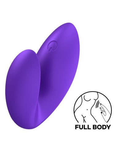 SATISFYER LOVE RIOT FINGER VIBRATOR - PURPLE