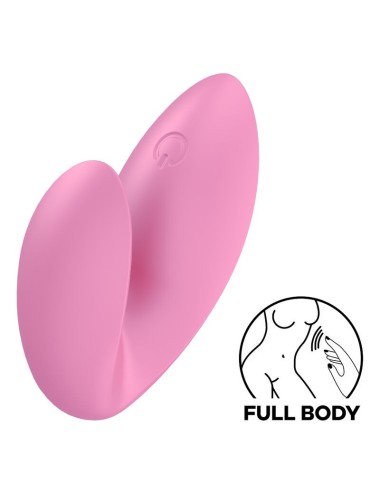 SATISFYER LOVE RIOT FINGER VIBRATOR - PINK
