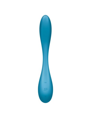 SATISFYER G-SPOT FLEX 5 MULTI VIBRATOR - BLUE